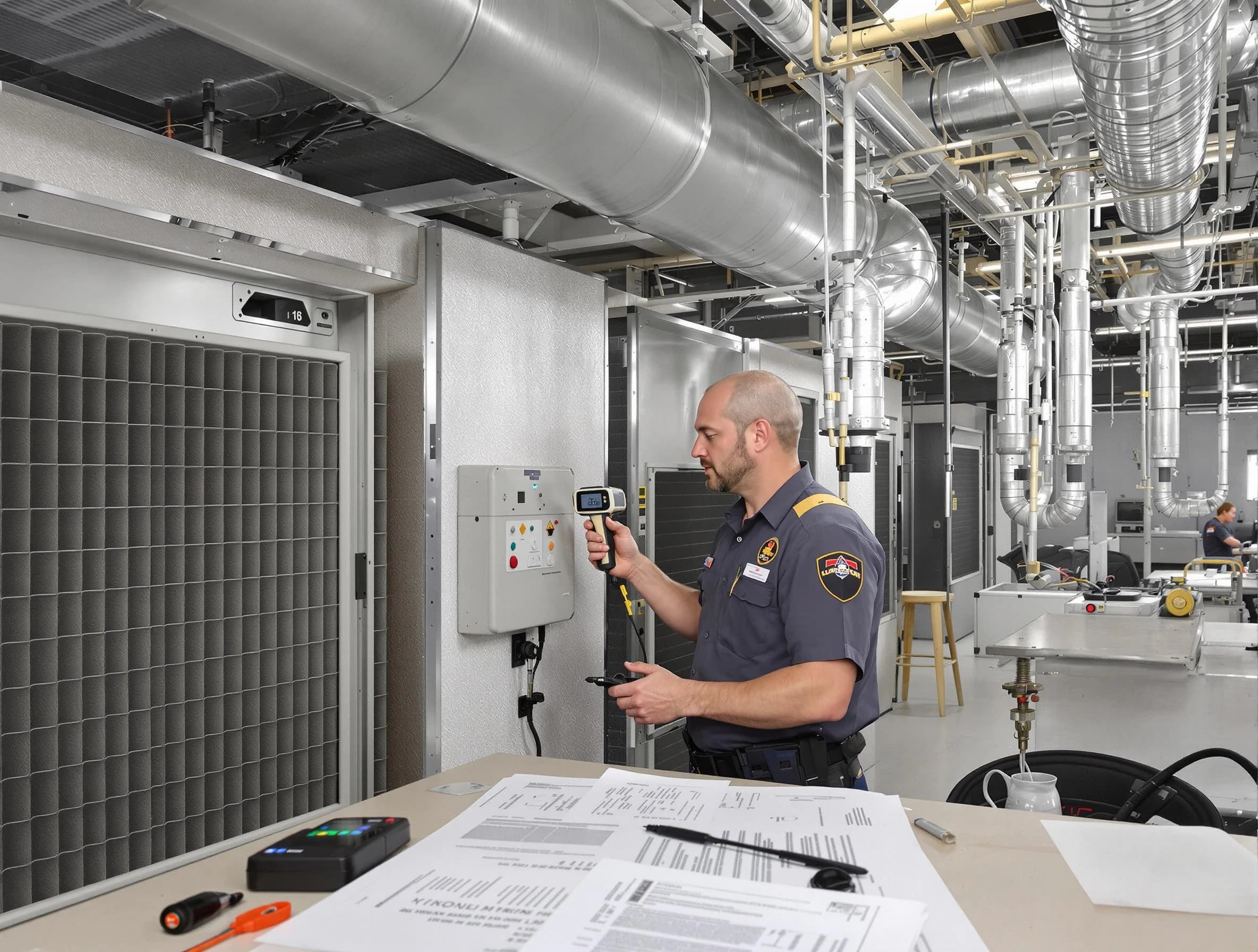 Professional filter system inspection by Candler-McAfee Air Duct Cleaning in Candler-McAfee