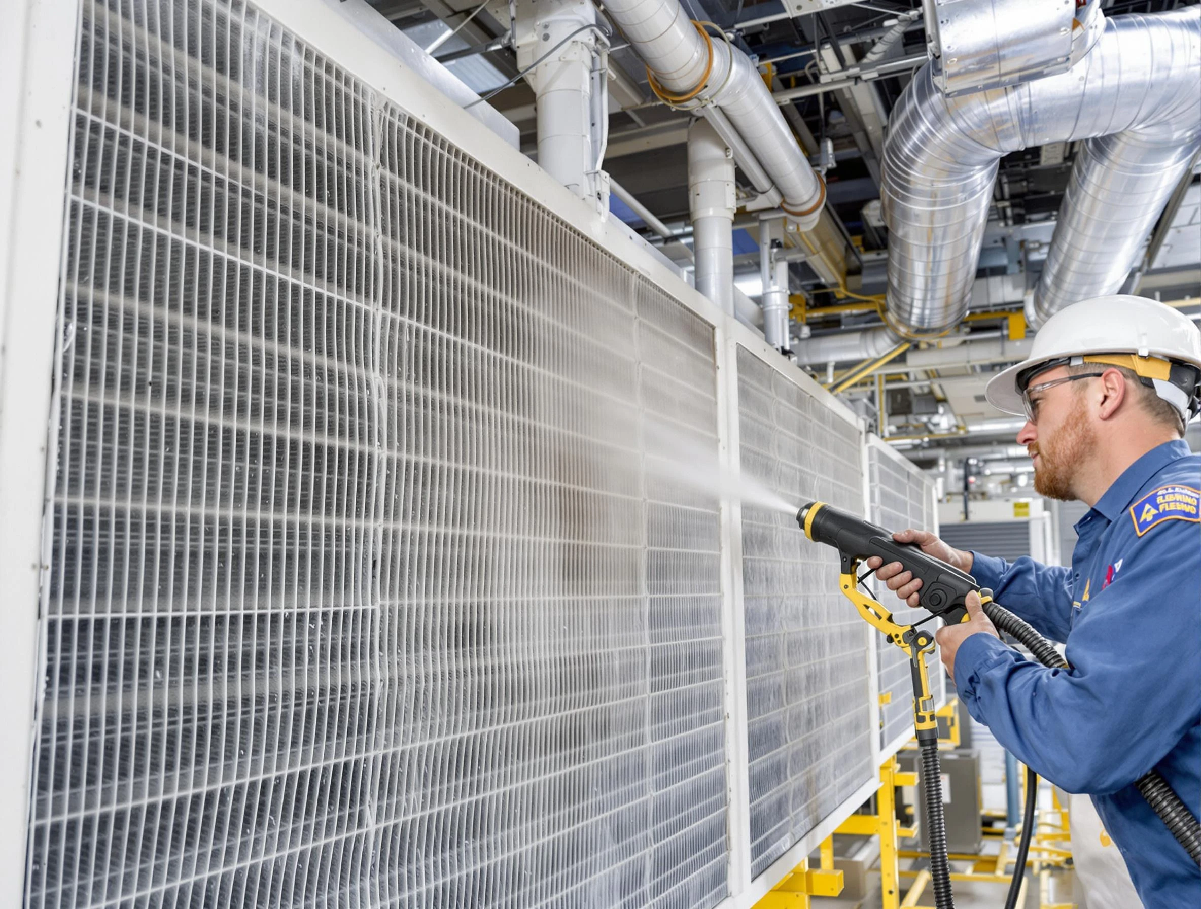 Professional commercial coil cleaning by Candler-McAfee Air Duct Cleaning in Candler-McAfee