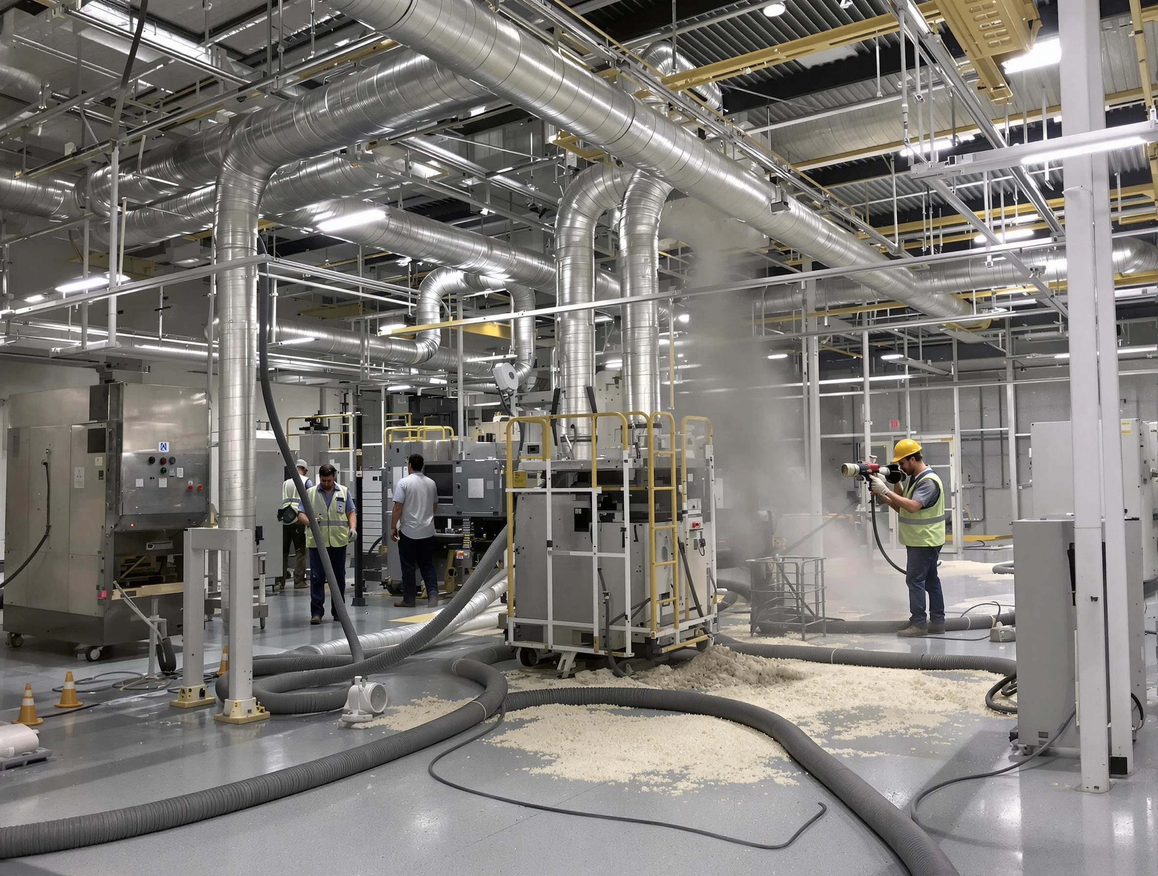 Heavy-duty industrial duct cleaning by Candler-McAfee Air Duct Cleaning in Candler-McAfee